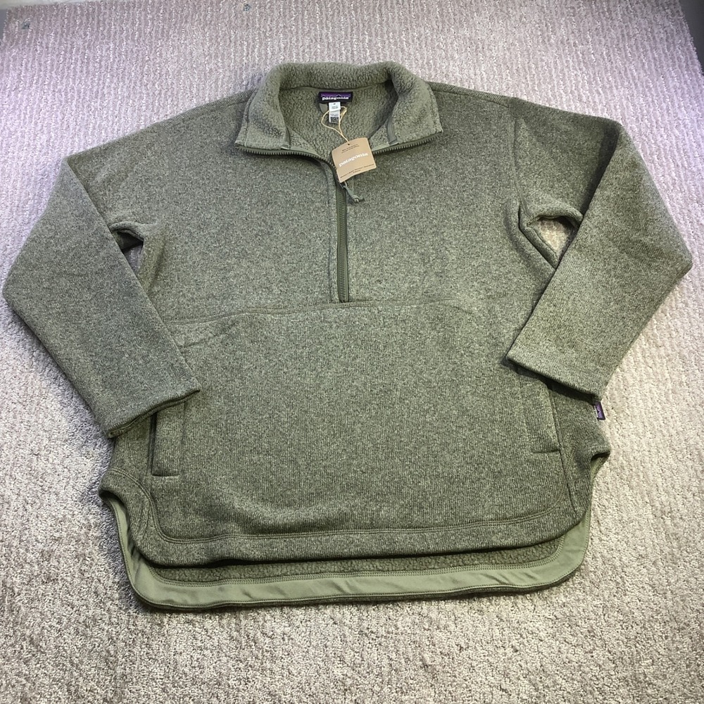 Patagonia Better Sweater Oversized Pullover‎ River Rock Green  Womens Size M NWT - Picture 2 of 16